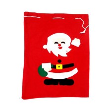 Red Christmas Drawstring Bag Small Size